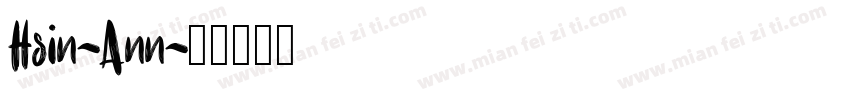 Hsin-Ann字体转换