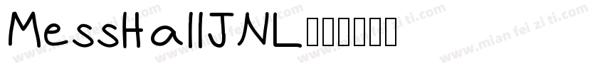 MessHallJNL字体转换