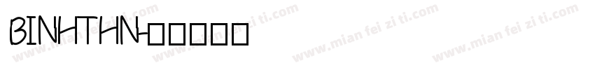 BINHTHN字体转换