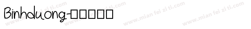 Binhduong字体转换