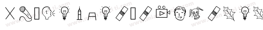 XQzhaopaitiFAlimamaDongFangDakai字体转换