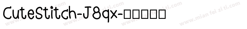 CuteStitch-J8qx字体转换