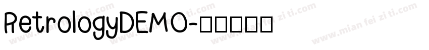 RetrologyDEMO字体转换