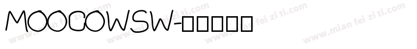 MOOCOWSW字体转换