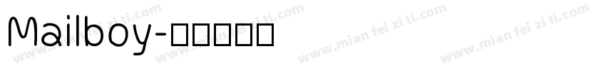 Mailboy字体转换