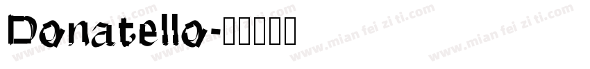 Donatello字体转换