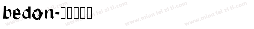 bedon字体转换