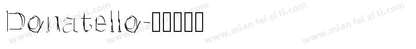Donatello字体转换