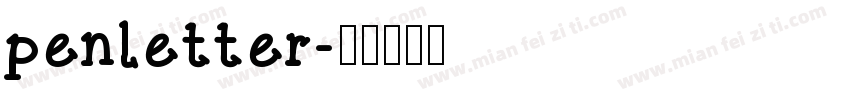 penletter字体转换