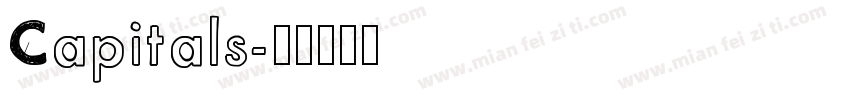 Capitals字体转换