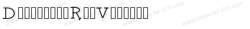 Drafting-RyyV字体转换