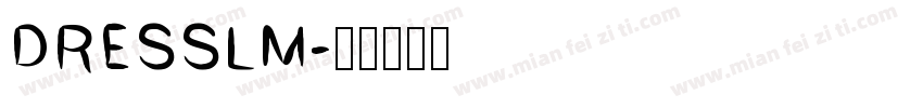 DRESSLM字体转换