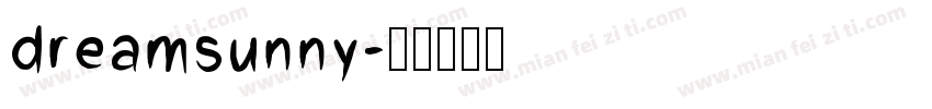dreamsunny字体转换
