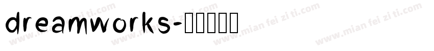 dreamworks字体转换