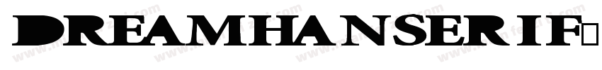 DreamHanSerif字体转换