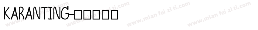 KARANTING字体转换