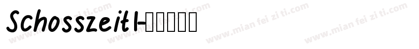 Schosszeit1字体转换
