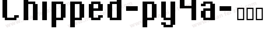 Chipped-py4a字体转换