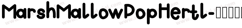 MarshMallowPopHertl字体转换
