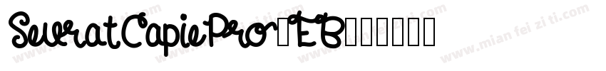 SeuratCapiePro-EB字体转换