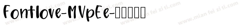 Fontlove-MVpEe字体转换