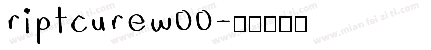 riptcurew00字体转换