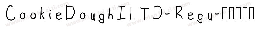 CookieDoughILTD-Regu字体转换