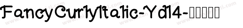 FancyCurlyItalic-Ydl4字体转换
