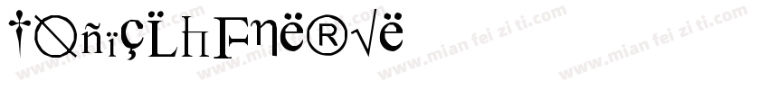 TonicLhfNerve字体转换