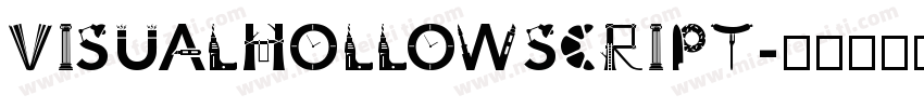 VisualHollowScript字体转换