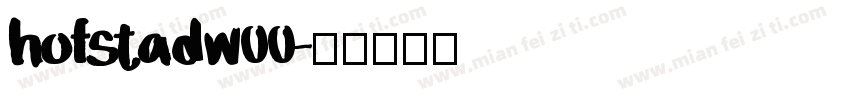 hofstadw00字体转换