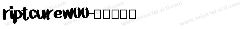 riptcurew00字体转换