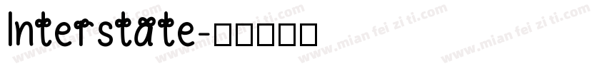 lnterstate字体转换