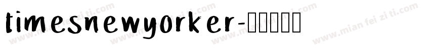 timesnewyorker字体转换