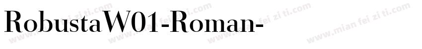 RobustaW01-Roman字体转换