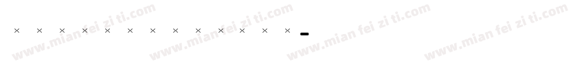 DundeeMedCond字体转换