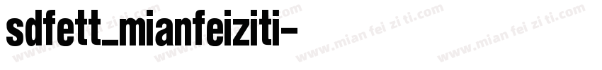 Südfett_mianfeiziti字体转换