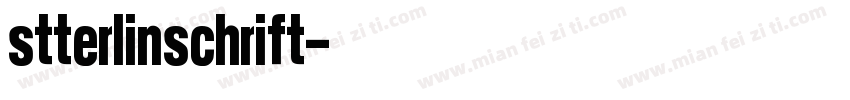 Sütterlinschrift字体转换