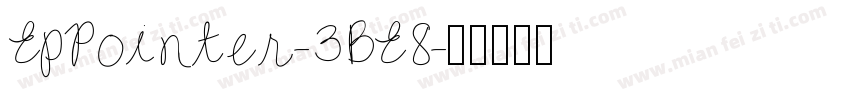 EpPointer-3BE8字体转换