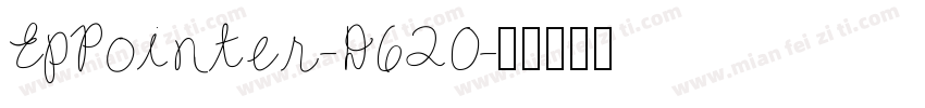 EpPointer-D620字体转换