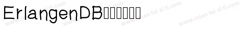 ErlangenDB字体转换