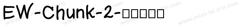 EW-Chunk-2字体转换