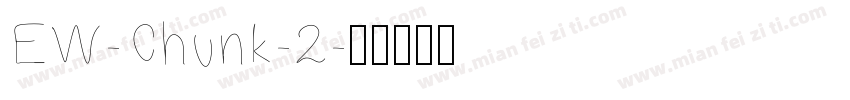EW-Chunk-2字体转换