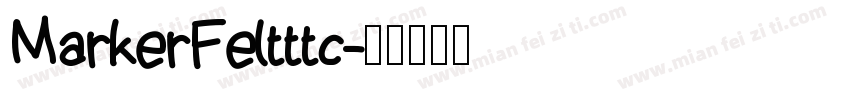 MarkerFeltttc字体转换