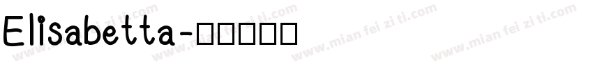 Elisabetta字体转换