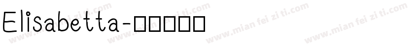 Elisabetta字体转换
