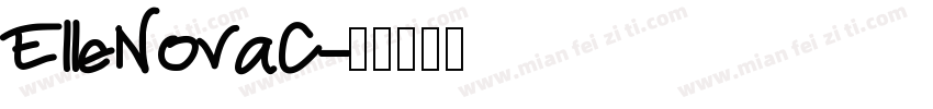 ElleNovaC字体转换