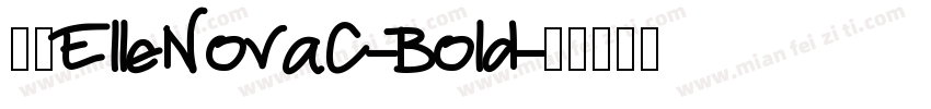字体ElleNovaC-Bold字体转换