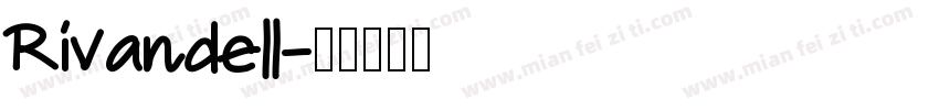 Rivandell字体转换