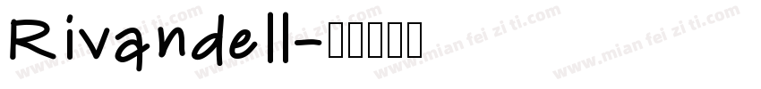 Rivandell字体转换